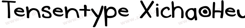 Tensentype XichaoHeu字体转换